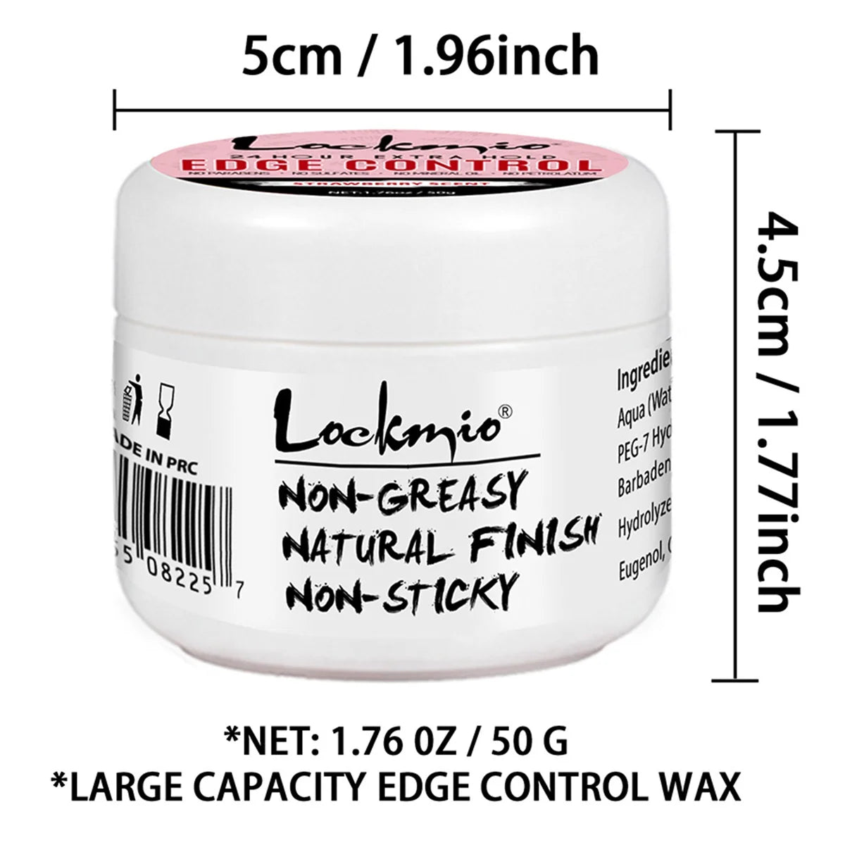 Lockmio Edge Control Hair Wax Styling Gel for Natural Hair and Wigs - 11