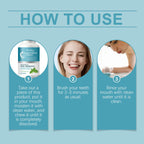 Probiotic Teeth Whitening Mouthwash Tablets for Fresh Breath