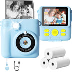 Instant Print Camera for Kids with Video and Digital Zoom
