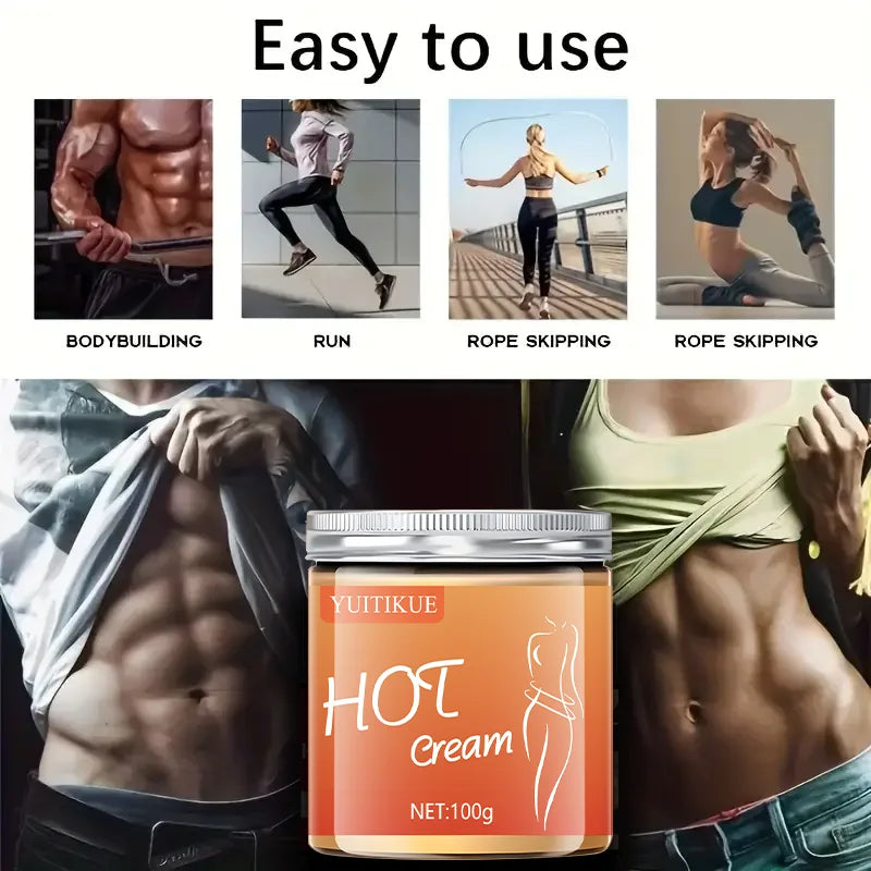 YUITIKUE Hot Firming Cream 100g Body Tightening and Shaping Workout Gel - 6