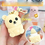 Cute Bear Fruit Lip Balm Moisturizing Daily Lip Care Treatment