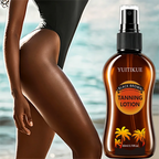 YUITIKUE Natural Sun Tanning Lotion Streak Free Body Bronzer Spray 80ml