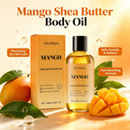 Mango Shea Butter Moisturizing Body Oil for Dry Skin