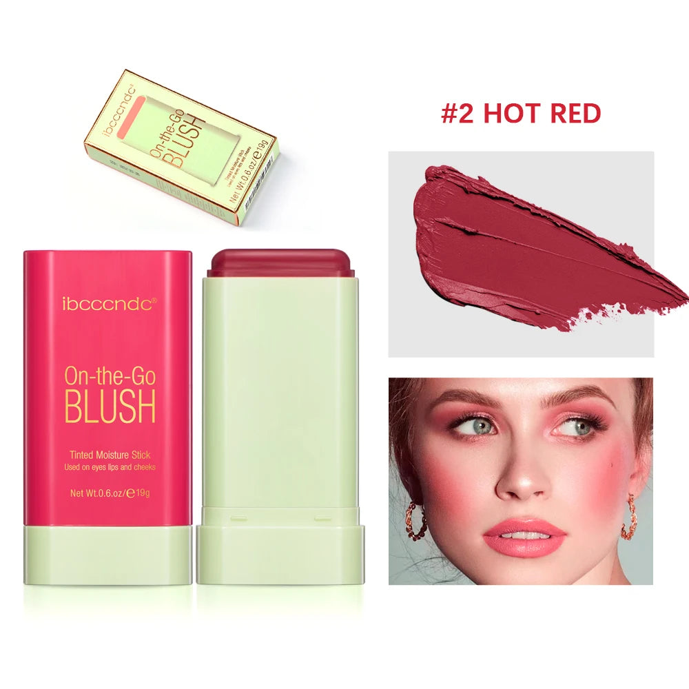 Cream Blush Stick for Lips and Cheeks