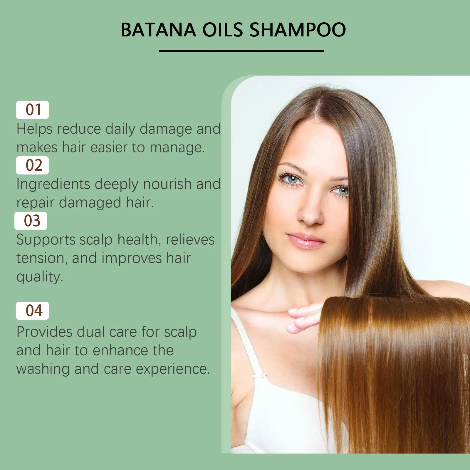 Batana Oil and Rosemary Hair Growth Shampoo 100ml - 4