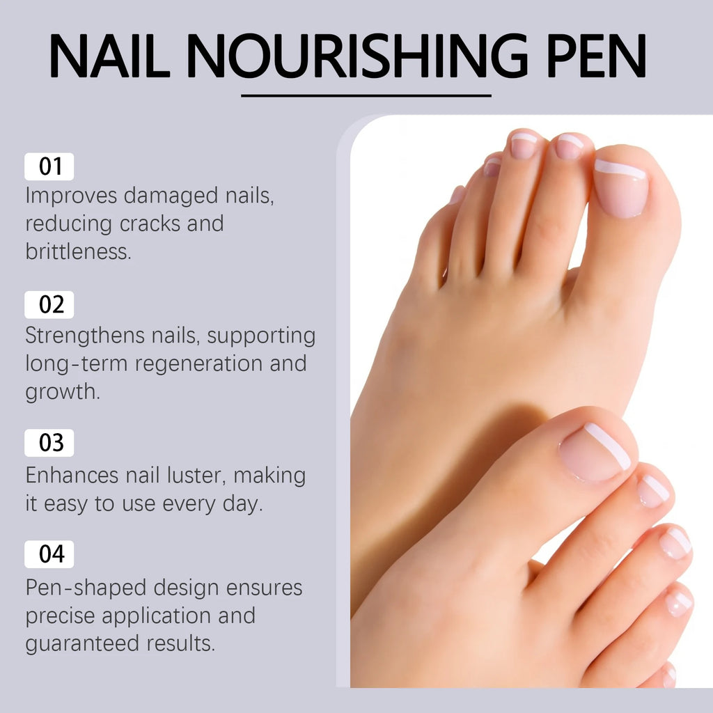 Nourishing Nail Repair Oil Pen for Damaged and Brittle Nails