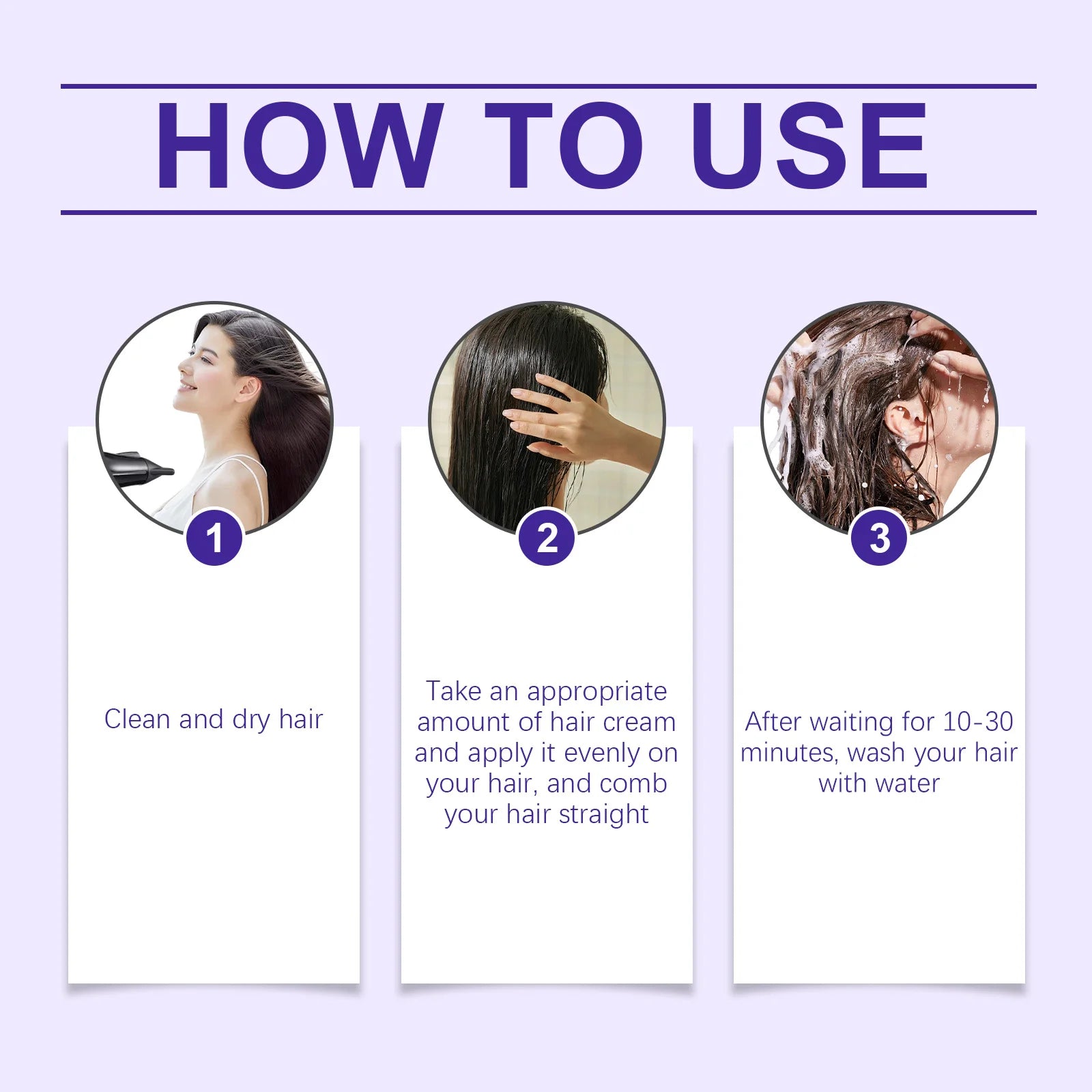 Protein Correction Hair Straightening Cream for Frizzy Hair - 15