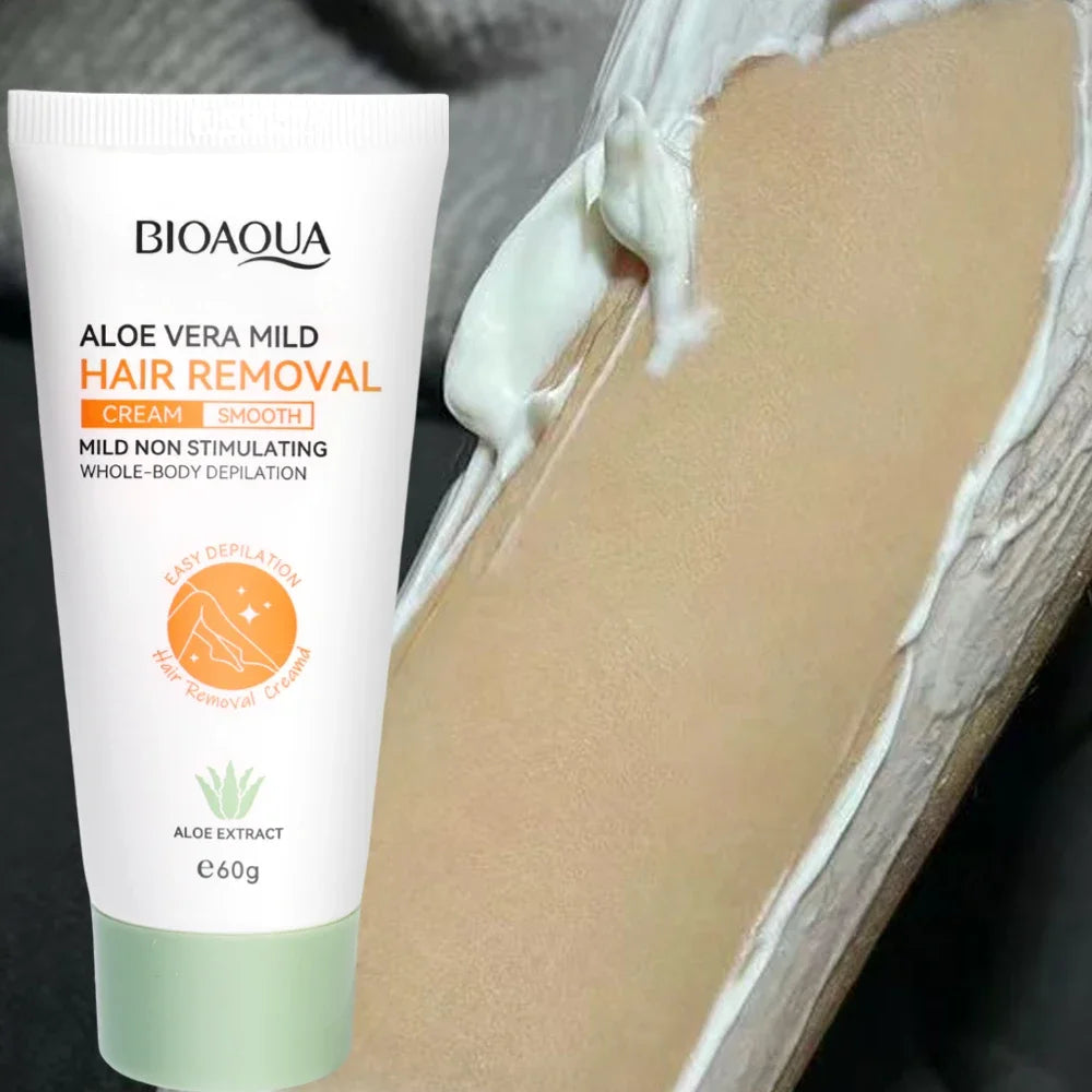 Gentle Aloe Vera Hair Removal Cream for Full Body - 7