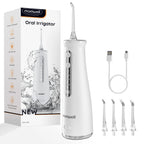Portable Cordless Water Flosser for Teeth Cleaning and Gum Health