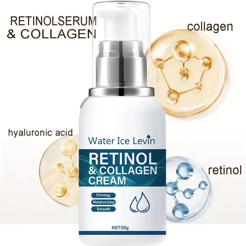 Retinol Collagen Face Cream Firming Moisturizing Anti Aging Skin Care