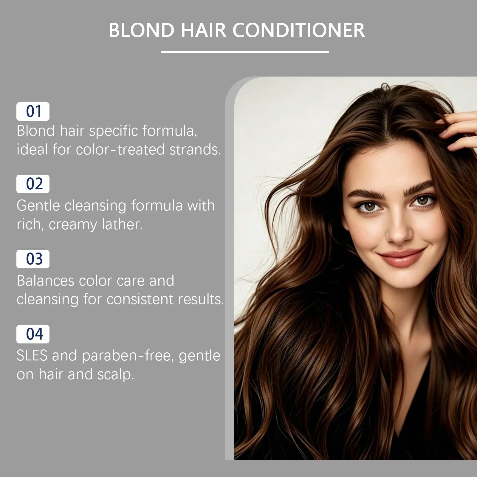 Purple Shampoo for Blonde Bleached and Silver Hair Color Treatment