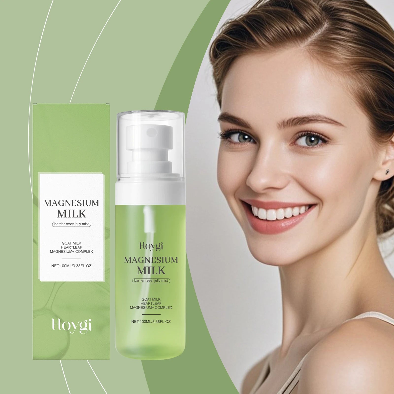 Hoygi Magnesium Milk Barrier Reset Jelly Mist Facial Toner Spray - 2