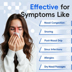 Electric Portable Nasal Irrigator for Sinus Relief