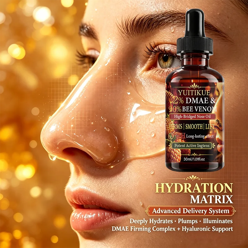 Bee Venom Firming Face Serum DMAE Moisturizing Skin Care Oil 30ml
