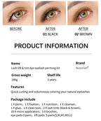 Professional Eyebrow Lamination and Tinting Kit