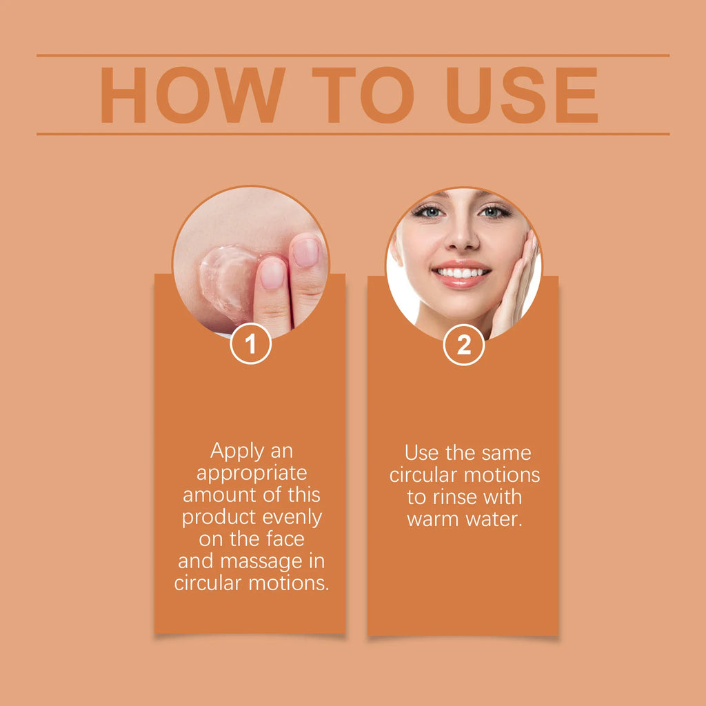 Brightening Orange Facial Exfoliating Gel