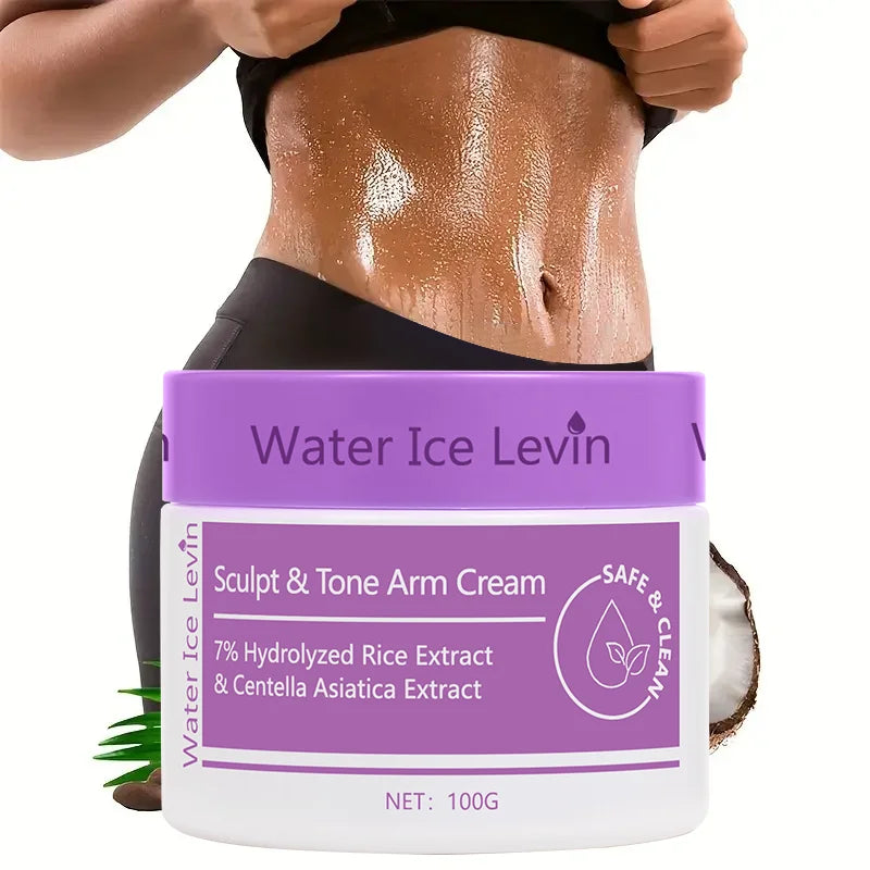 Water Ice Levin Arm Firming Cream Rice Extract Skin Tightening 100g