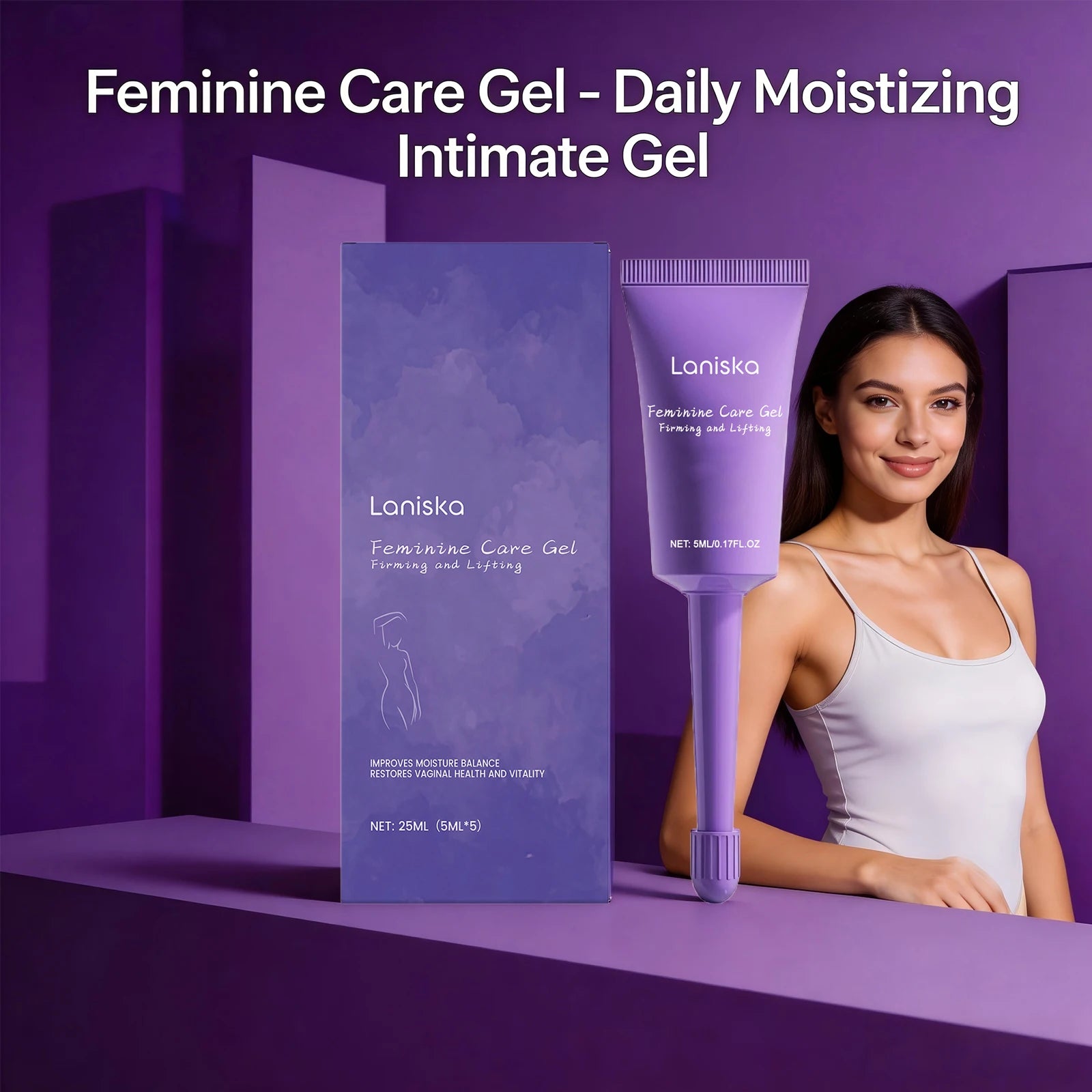 Feminine Intimate Care Moisturizing Gel - 9