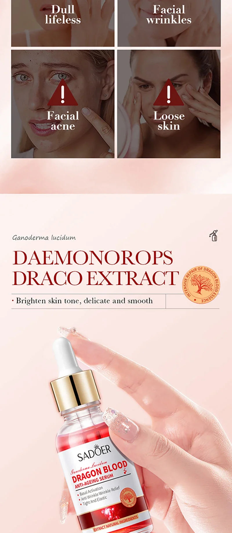 Dragon Blood Anti-Aging Facial Firming Serum