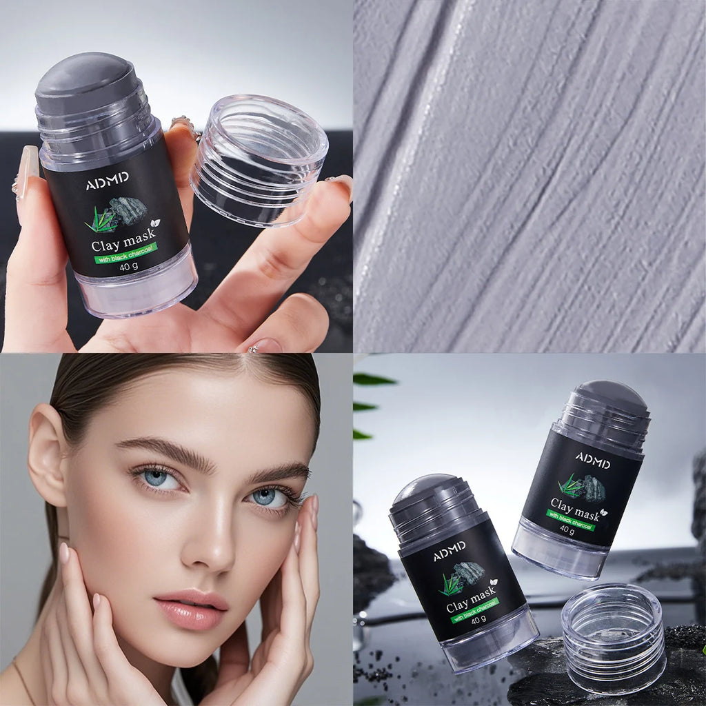 ADMID Bamboo Charcoal Mud Mask Stick Deep Cleansing Facial Treatment