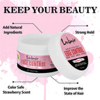 Lockmio Edge Control Wax 250g Hair Pomade Gel with Brush and Band