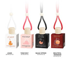 4 Pack Car Air Freshener Hanging Perfume Diffuser Odor Eliminator