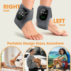 Heated Ankle Massager with Vibration Therapy