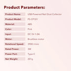 USB Nail Dust Collector and Vacuum for Home Manicures