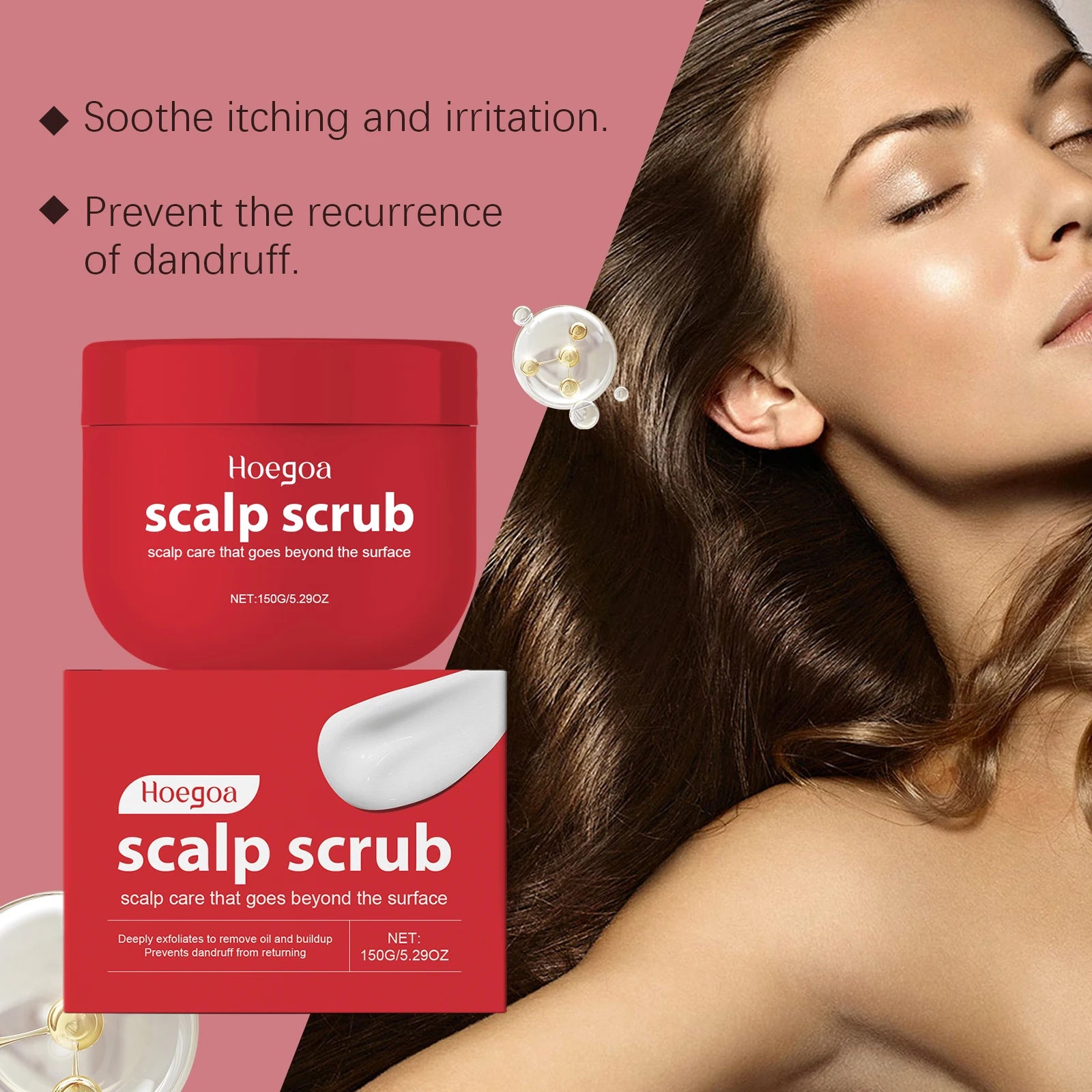 Nourishing Moisturizing Scalp Scrub Shampoo 150g - 13