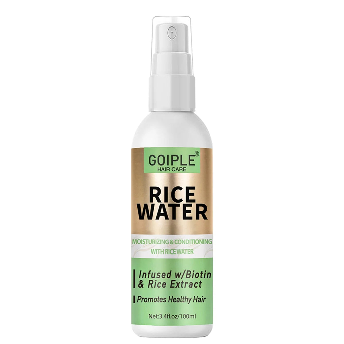 Goiple Rice Water Hair Growth Spray for Damaged and Frizzy Hair 100ml - 1