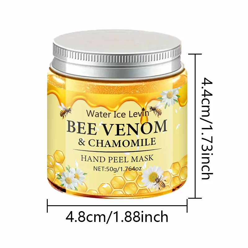 Bee Venom Chamomile Hand Wax Mask Exfoliating Moisturizing Skin Care - 7