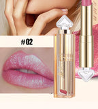 Shiny Lipstick Waterproof Long Lasting Glitter Lip Gloss