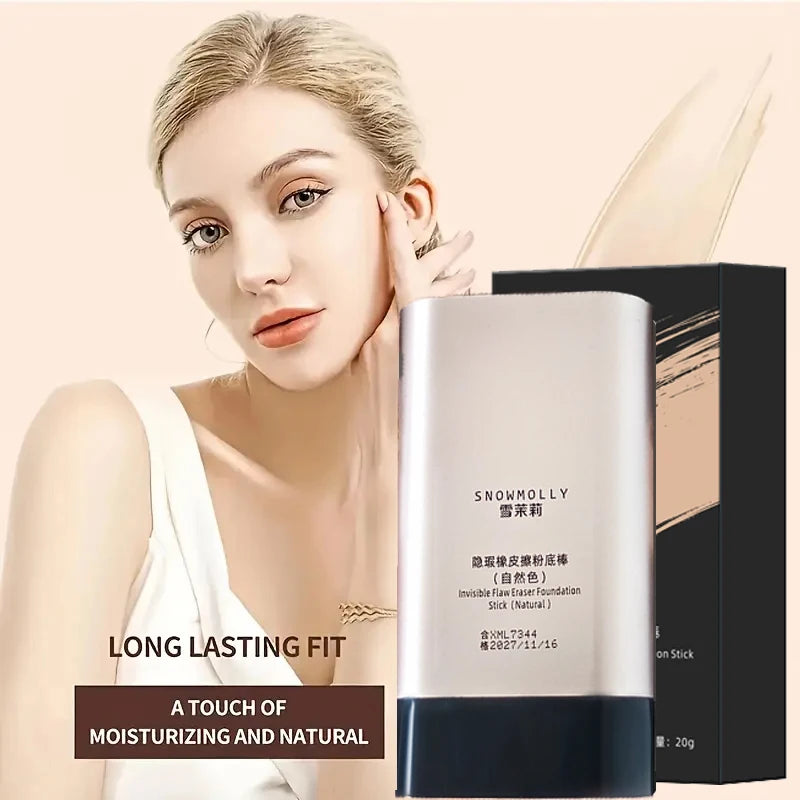 SNOWMOLLY Waterproof Foundation Stick Full Coverage Concealer - 4