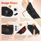 3-in-1 Red Light Therapy Heating Wrap for Joint and Muscle Relief