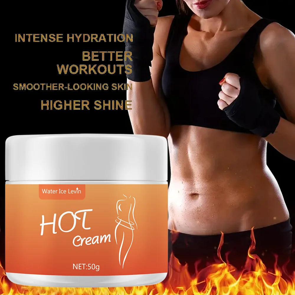 Hot Sweat Massage Cream Fitness Muscle Workout Enhancer 50g