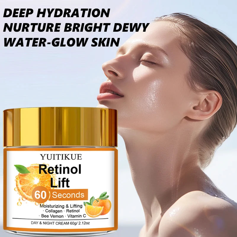 YUITIKUE Retinol Lift Cream Moisturizing Anti Aging Face Cream 60g - 10