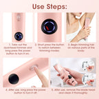 Waterproof Electric Shaver for Women - Cordless Hair Remover