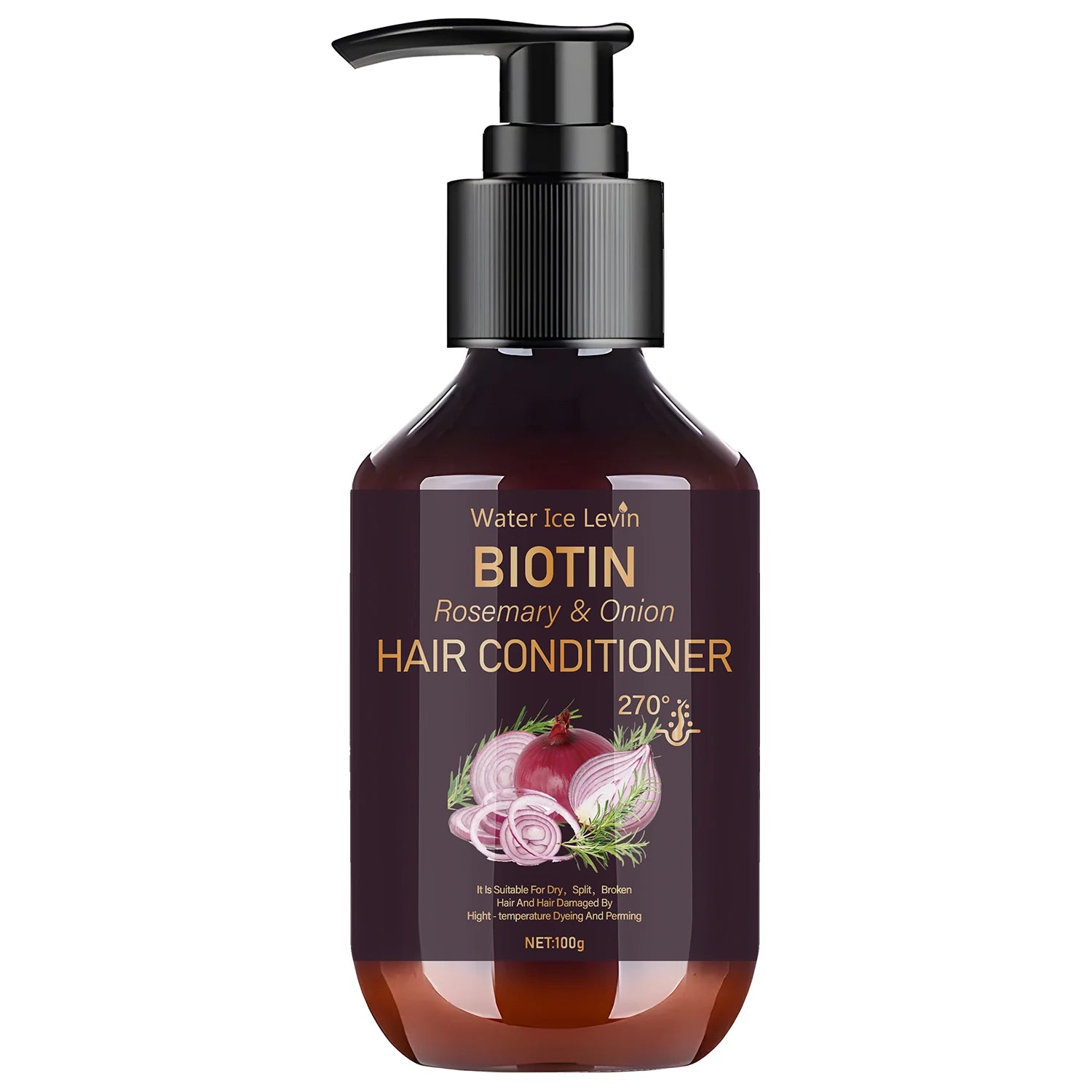 Biotin and Onion Hair Conditioner for Dry and Damaged Hair 100g - 9