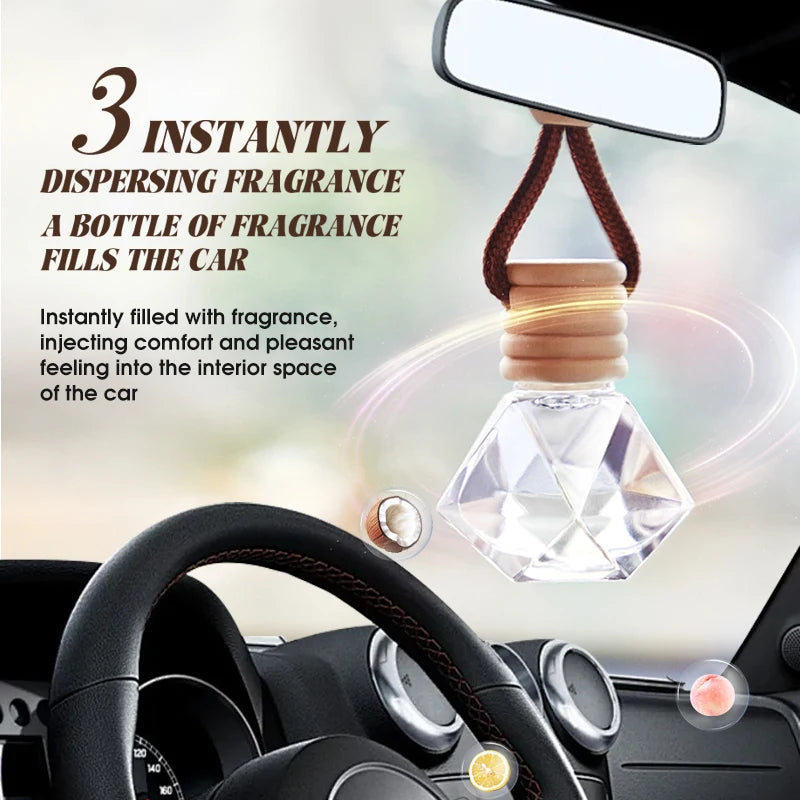 FORMBO Car Air Freshener Hanging Perfume Diffuser for Vehicle Odor - 2