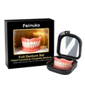 Custom Silicone Upper and Lower Denture Set