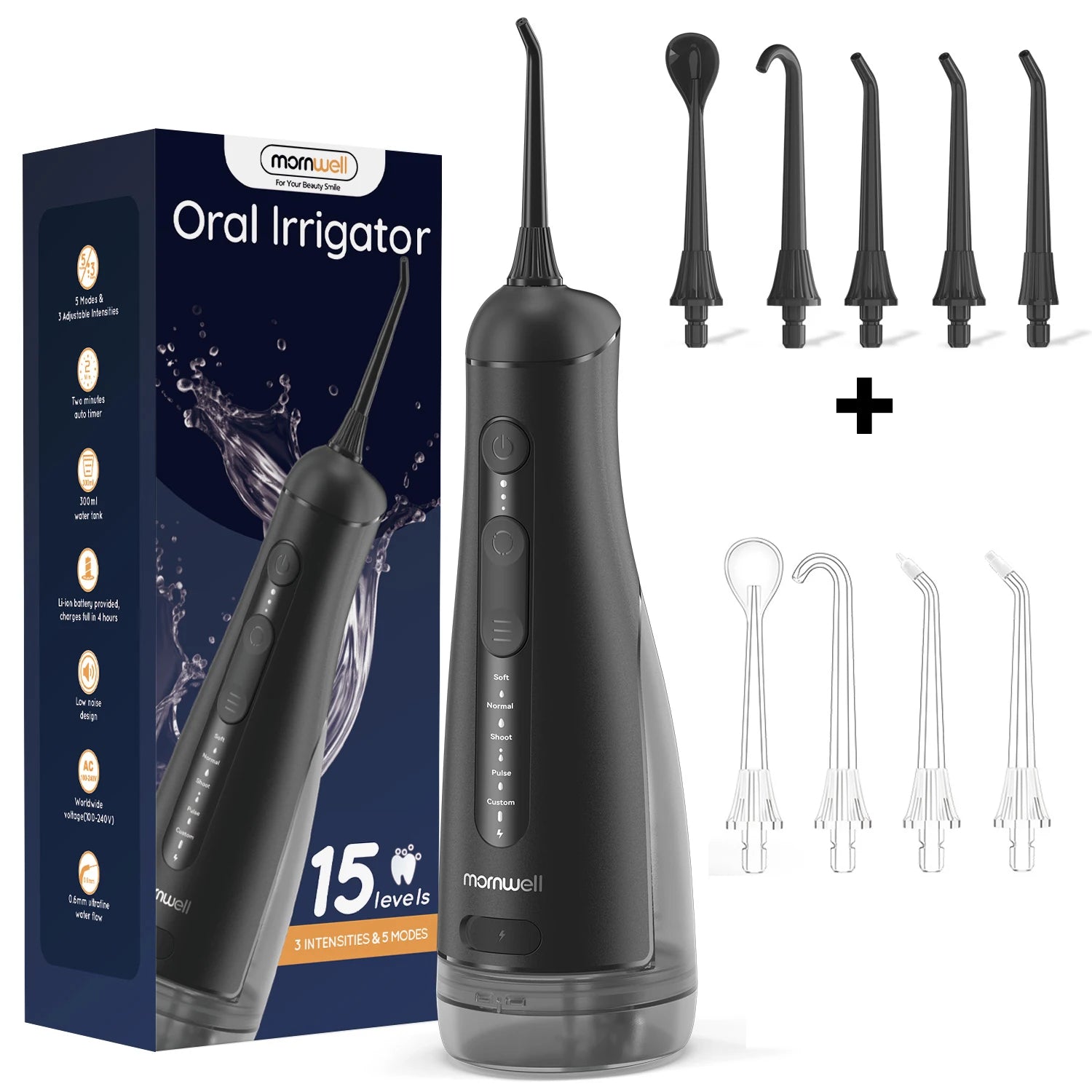 Cordless Water Flosser for Teeth and Braces - 19