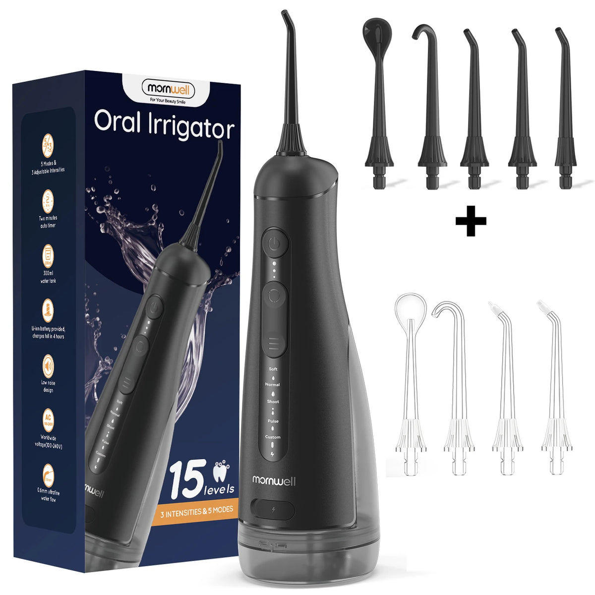 Cordless Water Flosser for Teeth and Braces