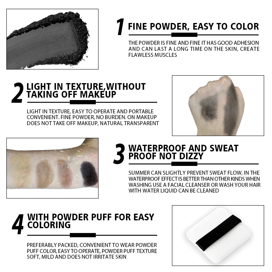 Goiple Hair Shadow Powder Hairline Filler and Gray Root Concealer - 4