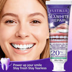 YUITIKUE 5D White Repair Toothpaste Enamel Brightening and Fresh Breath