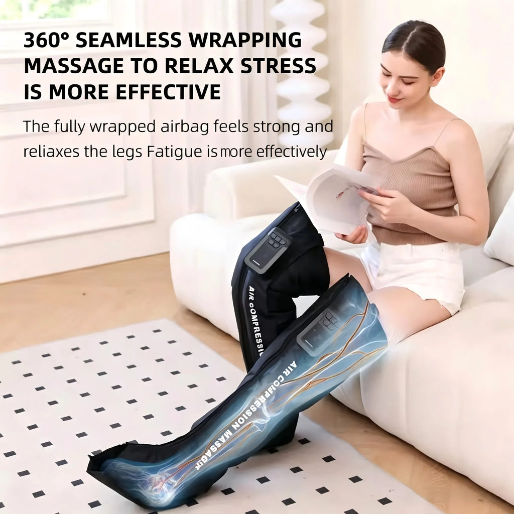 Full Leg Air Compression Massager for Recovery and Circulation