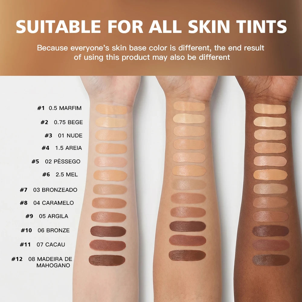Matte Liquid Foundation for Pore Minimizing and Oil Control