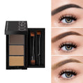 O'CHEAL Three Color Eyebrow Powder Waterproof Makeup Palette