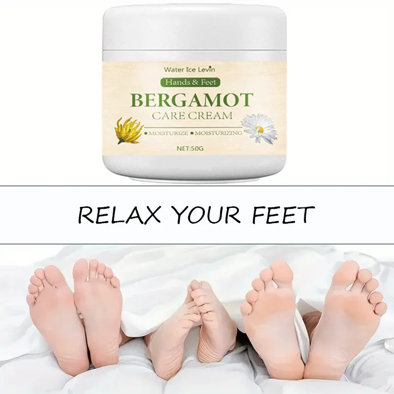 Water Ice Levin Bergamot Hand Cream Moisturizing Daily Care 50g
