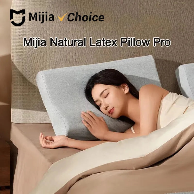 Mijia Natural Latex Pillow Pro Orthopedic Neck Support Sleep Bedding