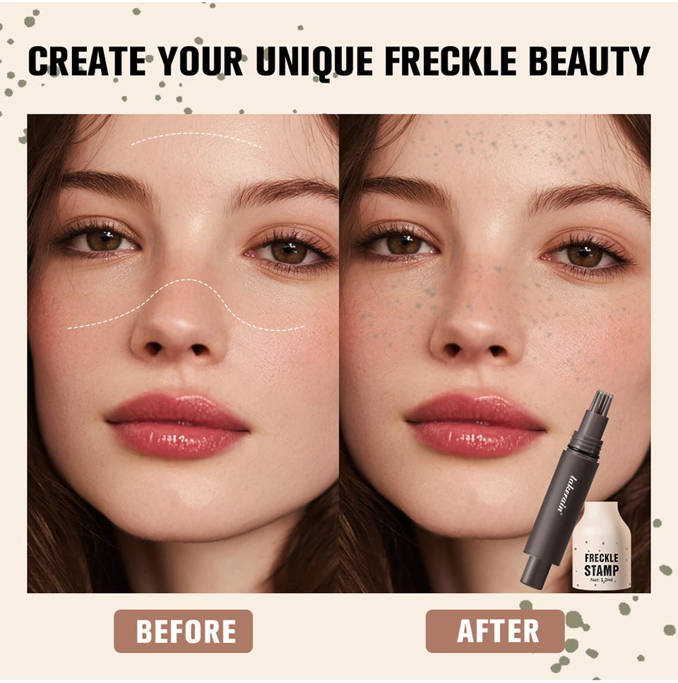 Natural Fake Freckle Stamp Makeup Pen